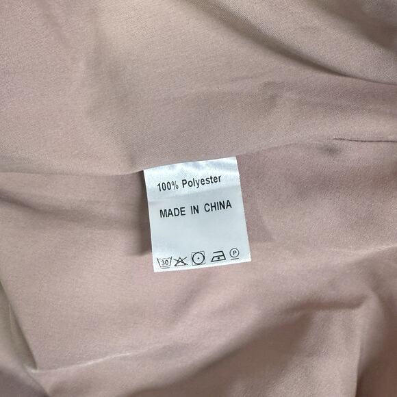 Ivy City Co. Tara Blush Tulle Dress Flutter Sleeves Girls Size 9 / 10 - Picture 8 of 9